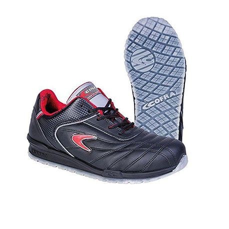 COFRA SCARPA ANT. MEAZZA S1P SRC 45 NERA ROSSA