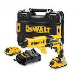 AVVITAT.DEWALT PERCUS.8V 2 BATT.C/VALIG. VITI/STR.